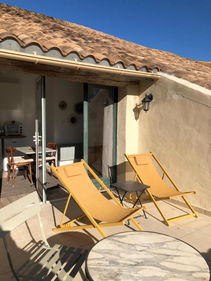 Ferienwohnung Terrasse Avec Vue Domaine Viticole Sallèles-dʼAude Exterior foto